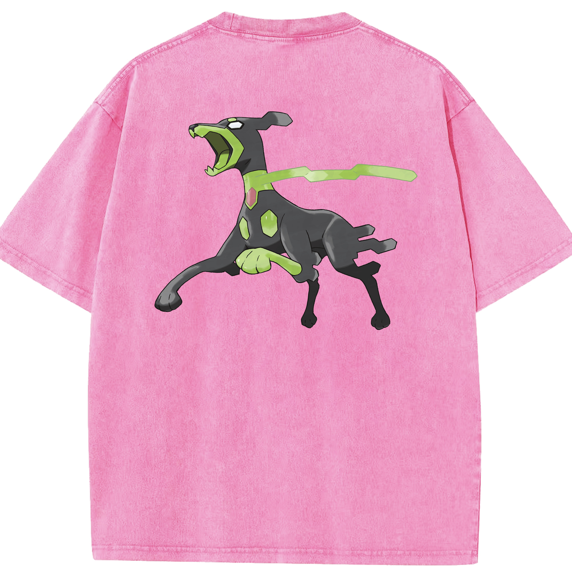 （画像用） ポケットモンスター Pokémon 綿100% ヴィンテージ風 半袖Tシャツ（背面プリント）
